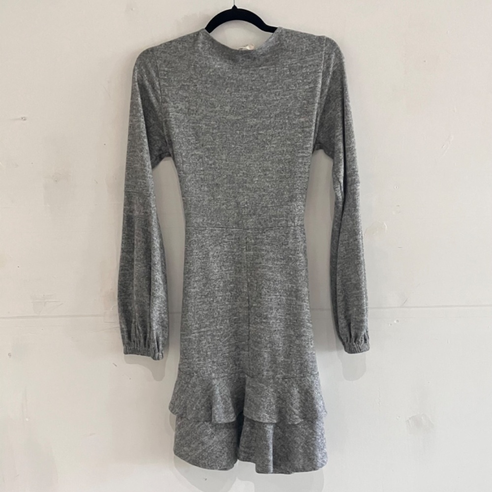 Gray Full rat belletcore double tiered dress - Picture 2 of 8